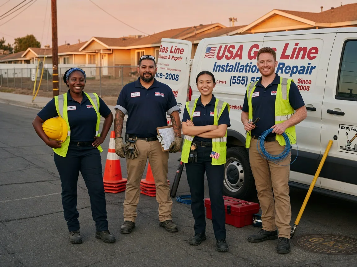Gas Line Installation company in Sontag, MS